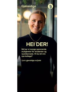 Roll-Up - Vil du jobbe med oss - Dame