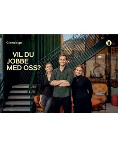 Messevegg - vil du jobbe med oss?