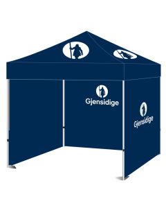 Telt 3 x 3 m - Gjensidige-logo